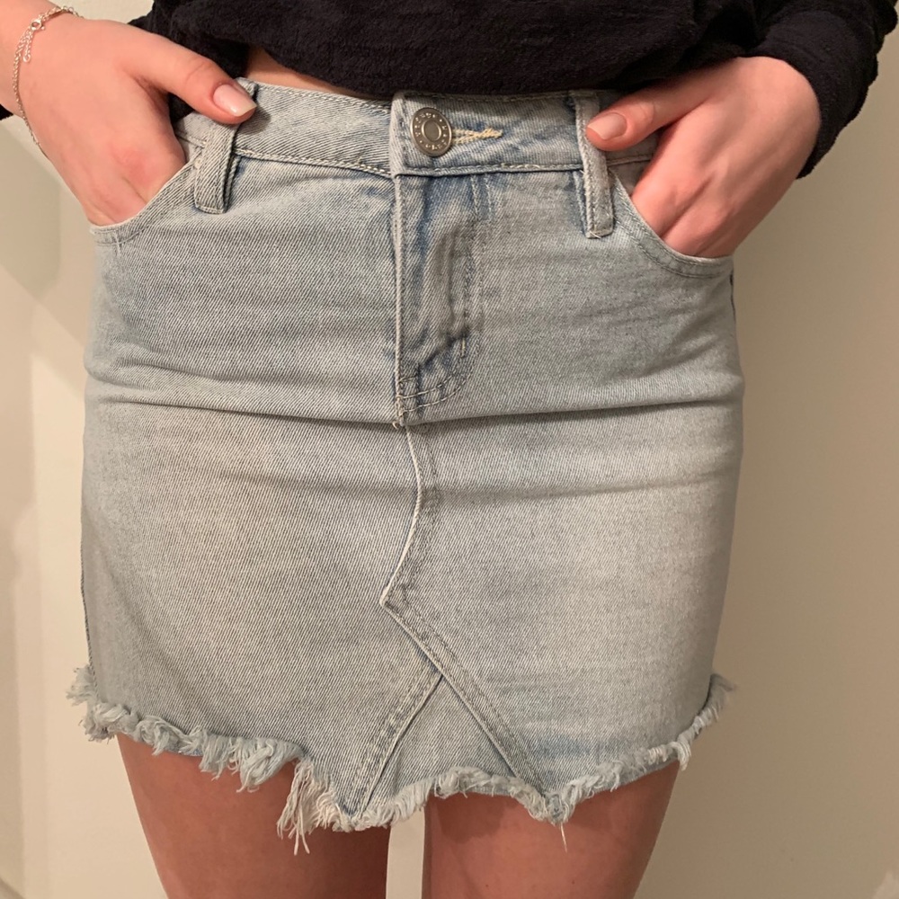 Denim skirt